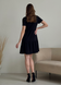 Свободное платье трапеция миди черное Merlini Маркони 700001221 размер 42-44 (S-M)