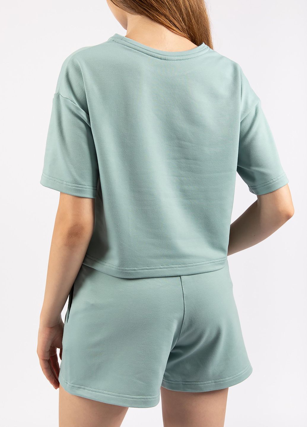 Купить Оверсайз футболка женская Merlini Нарбон 800000004 - Зелёный, 42-44 в интернет-магазине