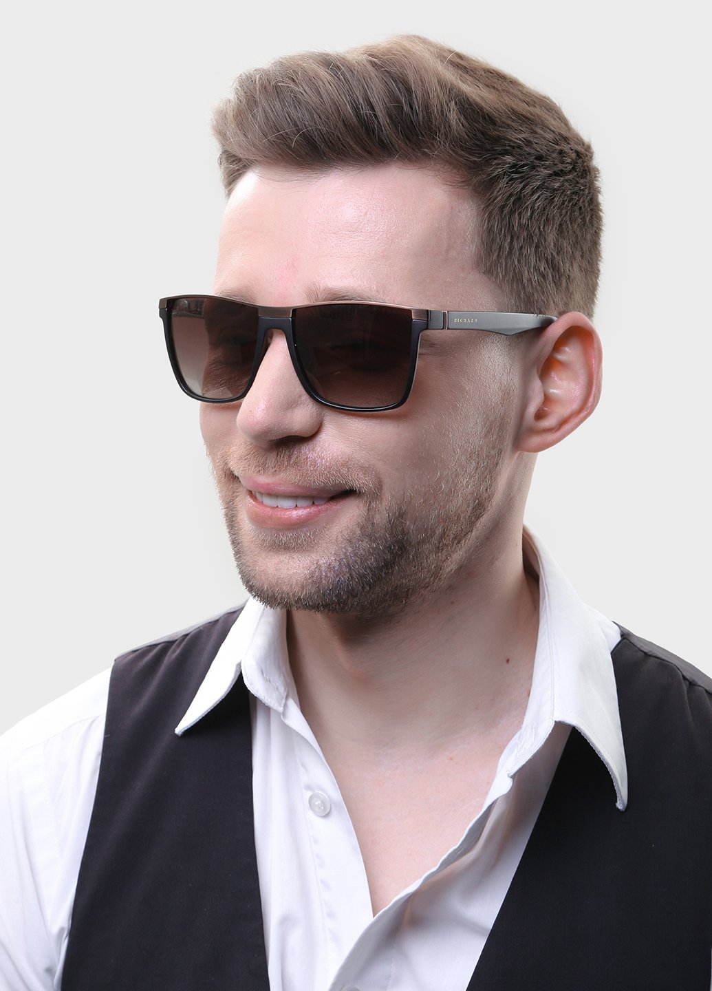 Купить Мужские солнцезащитные очки Thom Richard с поляризацией TR9041 114005 в интернет-магазине