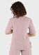 Легкая футболка женская в рубчик Merlini Корунья 800000023 - Бежевый, 42-44