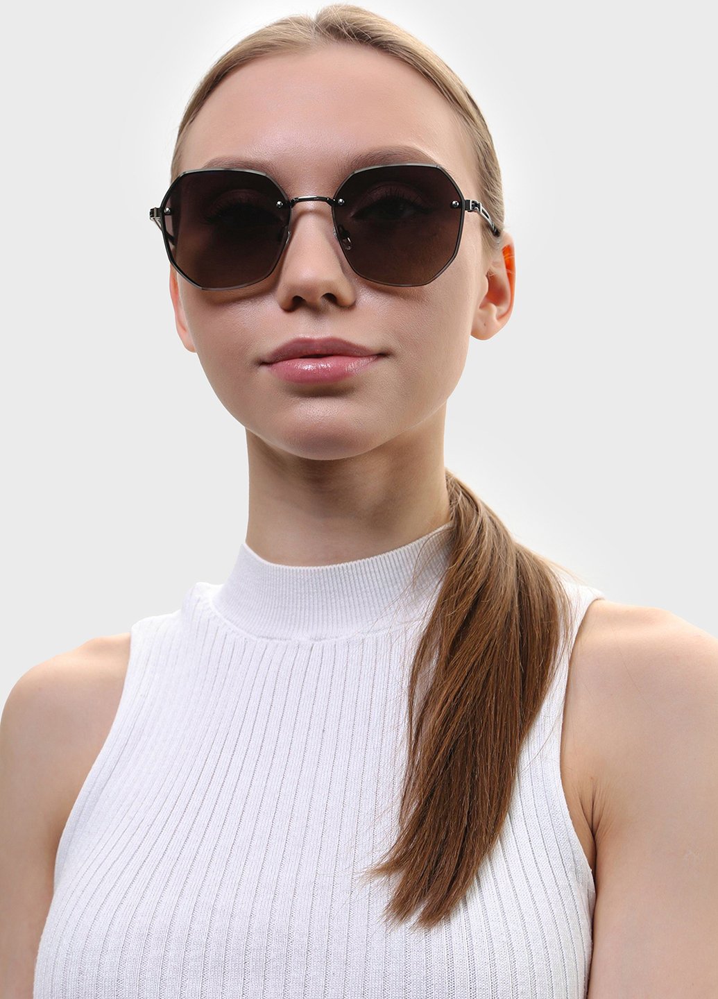 Купить Женские солнцезащитные очки Merlini с поляризацией S31817 117047 - Черный в интернет-магазине