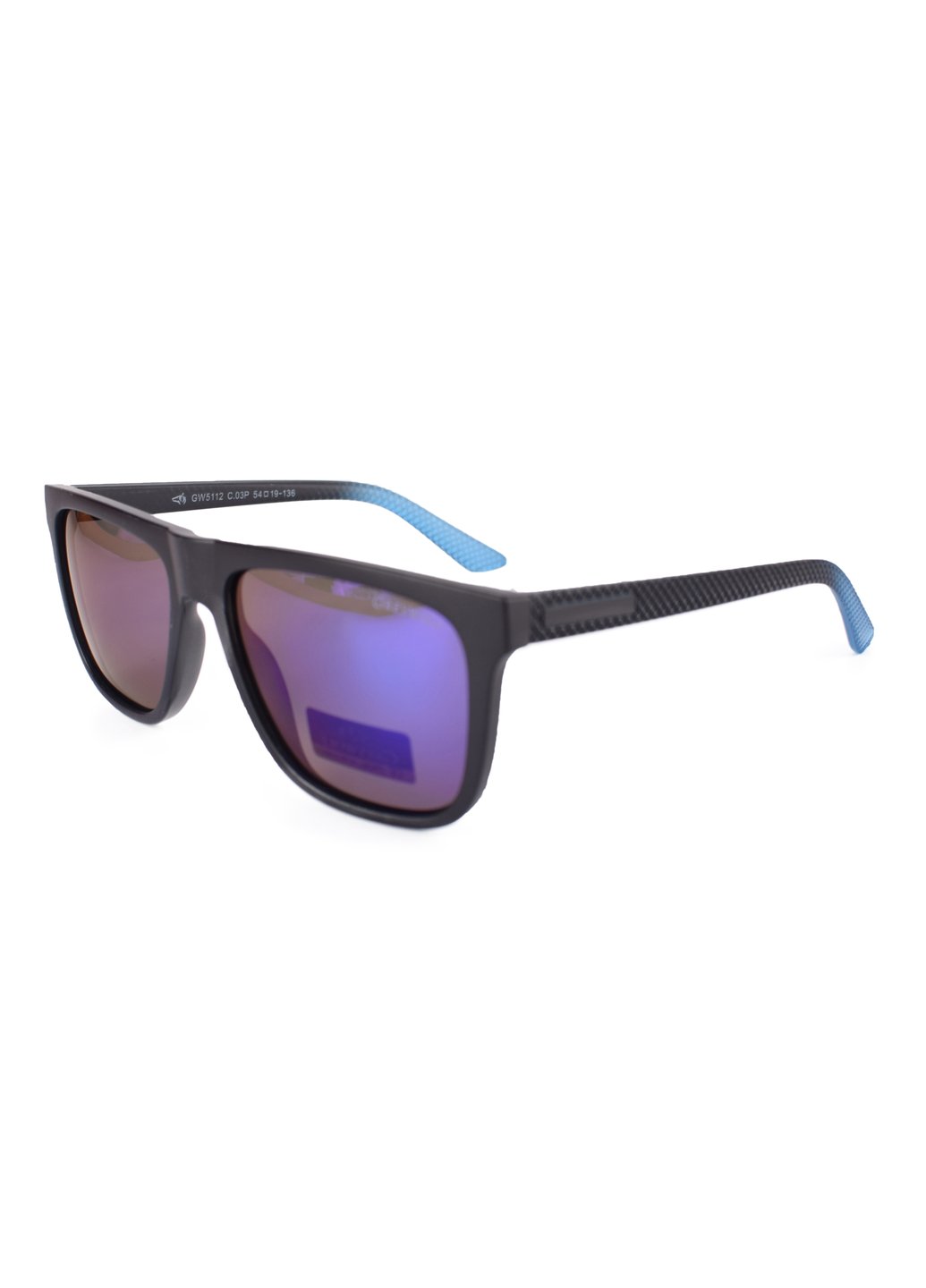 Купити Чорні чоловічі сонцезахисні окуляри Gray Wolf з поряризацією GW5112 121013 в інтернет-магазині
