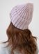 Теплая зимняя велюровая шапка Merlini Калабрия 330064 - Сиреневый