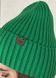 Теплая зимняя кашемировая женская шапка с отворотом на флисовой подкладке DeMari 500135