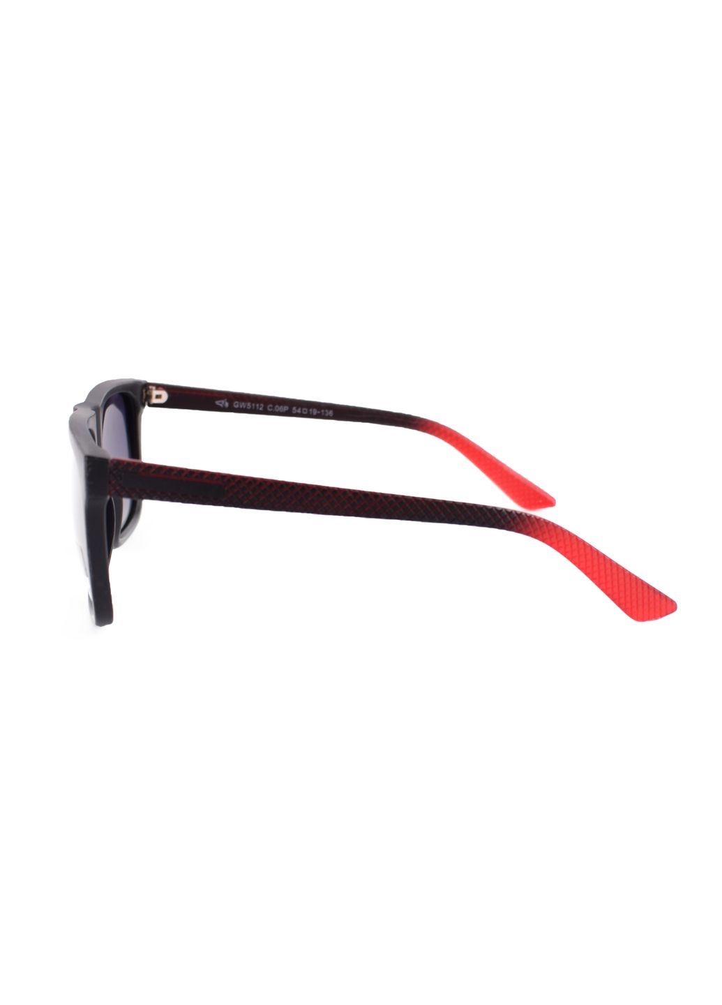 Купить Черные мужские солнцезащитные очки Gray Wolf с поряризацией GW5112 121015 в интернет-магазине
