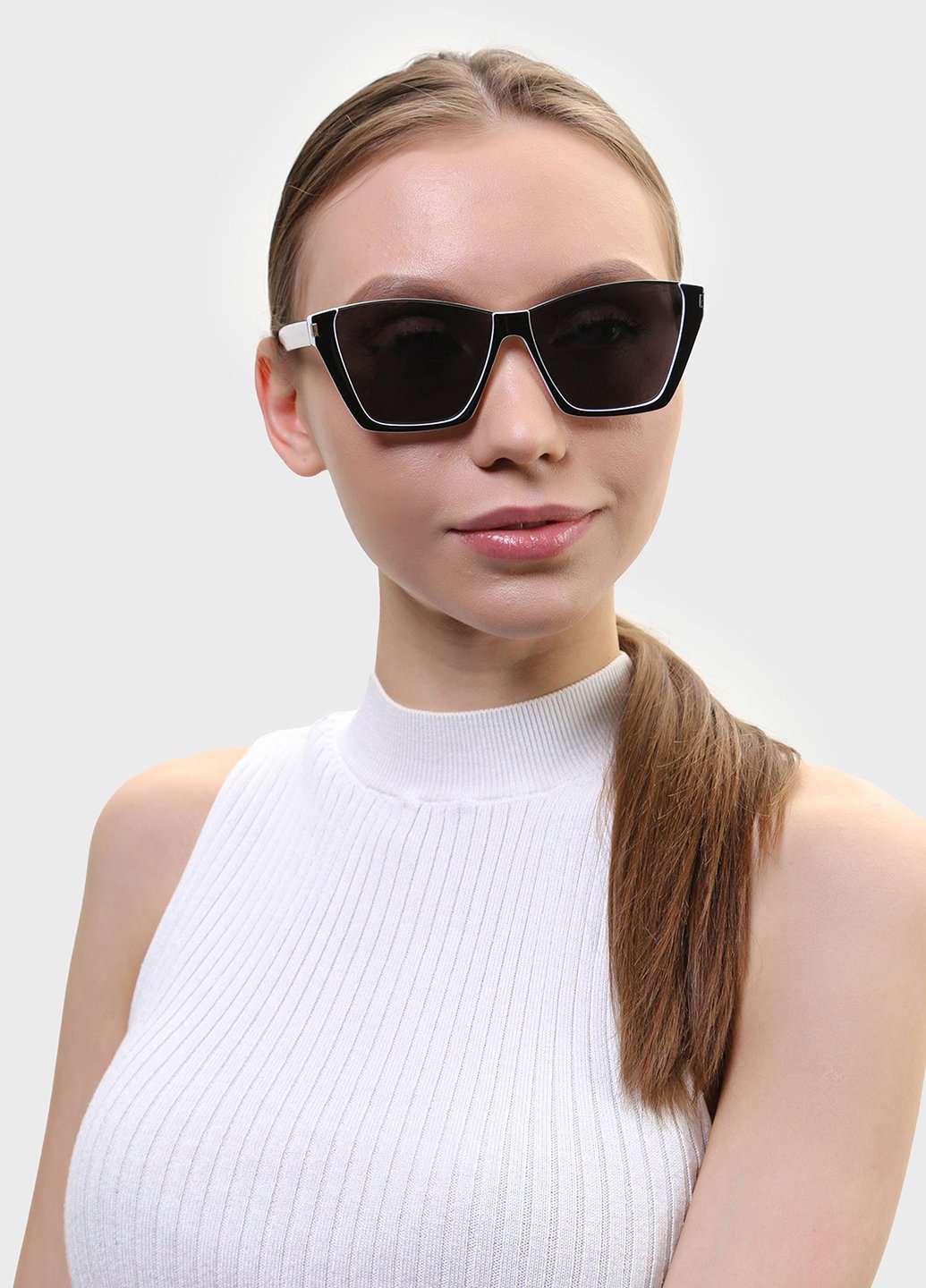 Купить Женские солнцезащитные очки Katrin Jones с поляризацией KJ0858 180038 - Черный в интернет-магазине
