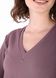 Легкая футболка женская в рубчик Merlini Корунья 800000024 - Темно-пудровый, 42-44