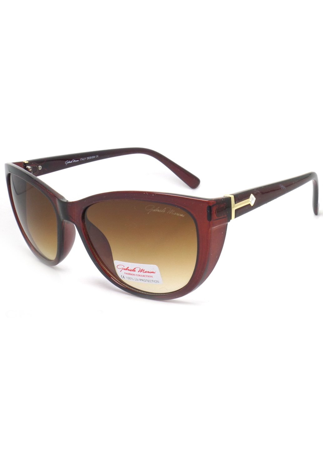 Купить Женские солнцезащитные очки Gabriela Marioni GM3382 120050 - Коричневый в интернет-магазине