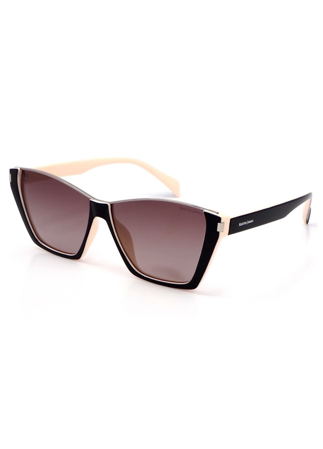 Купить Женские солнцезащитные очки Katrin Jones с поляризацией KJ0858 180041 - Черный в интернет-магазине