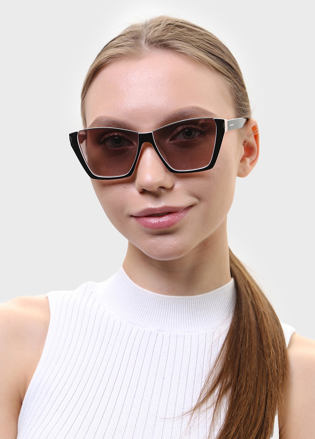 Купити Жіночі сонцезахисні окуляри Katrin Jones з поляризацією KJ0858 180041 - Чорний в інтернет-магазині