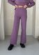 Теплый костюм на флисе с широкими штанами и худи фиолетовый Merlini Тулон 100001065, размер 42-44 (S-M)