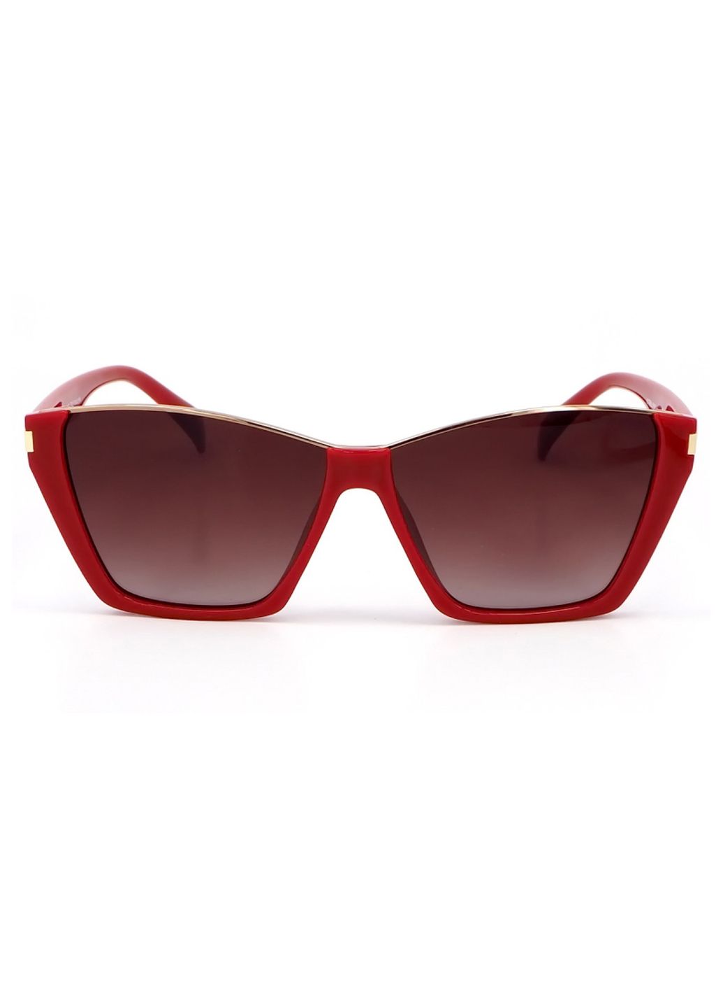 Купити Жіночі сонцезахисні окуляри Katrin Jones з поляризацією KJ0858 180042 - Червоний в інтернет-магазині