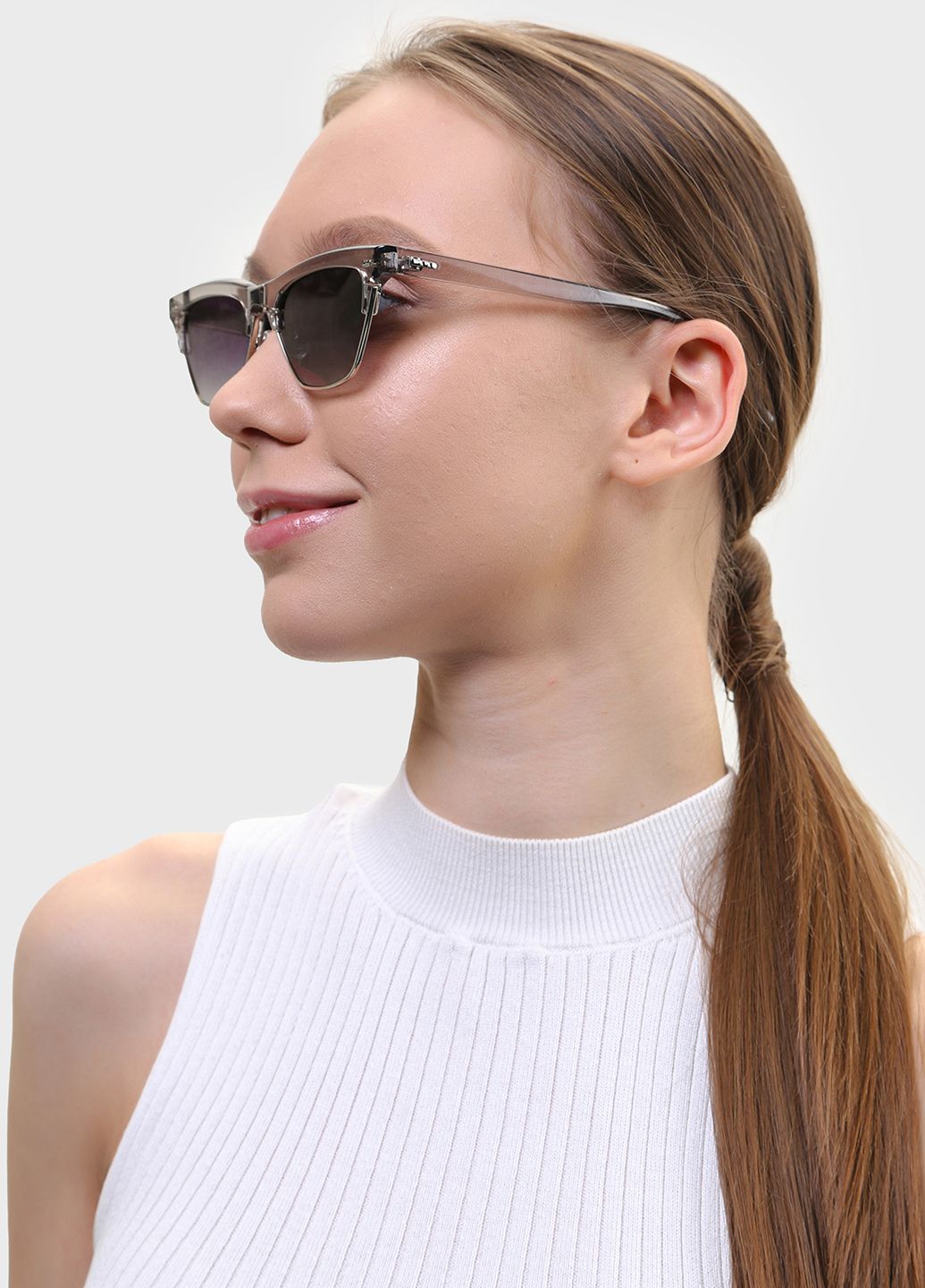 Купити Жіночі сонцезахисні окуляри Merlini з поляризацією S31719P 117001 - Чорний в інтернет-магазині