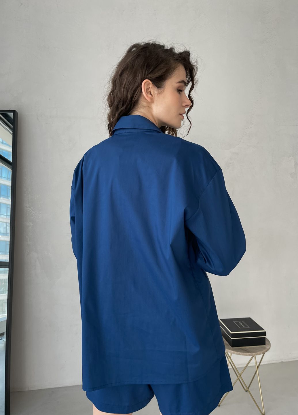 Купить Классическая хлопковая рубашка женская Merlini Вена 200000204, размер 42-44 в интернет-магазине