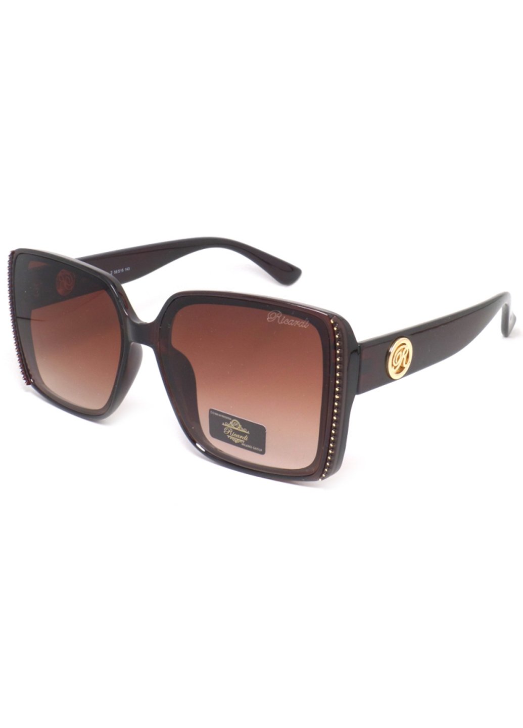 Купить Женские солнцезащитные очки Ricardi RC0139 110005 - Коричневый в интернет-магазине