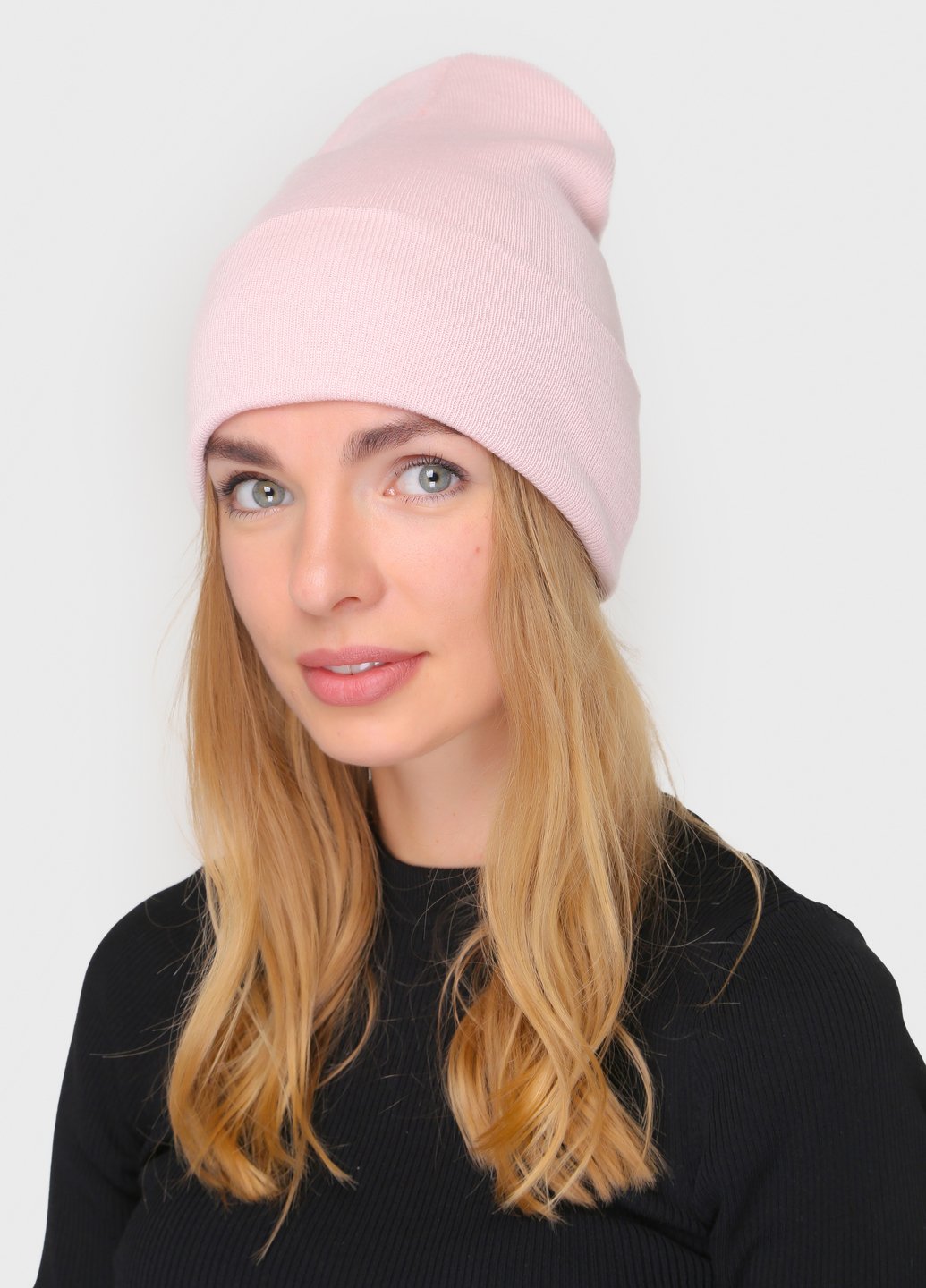 Купить Осенняя хлопковая шапка без подкладки Merlini Коррадо 370028 - Розовый в интернет-магазине