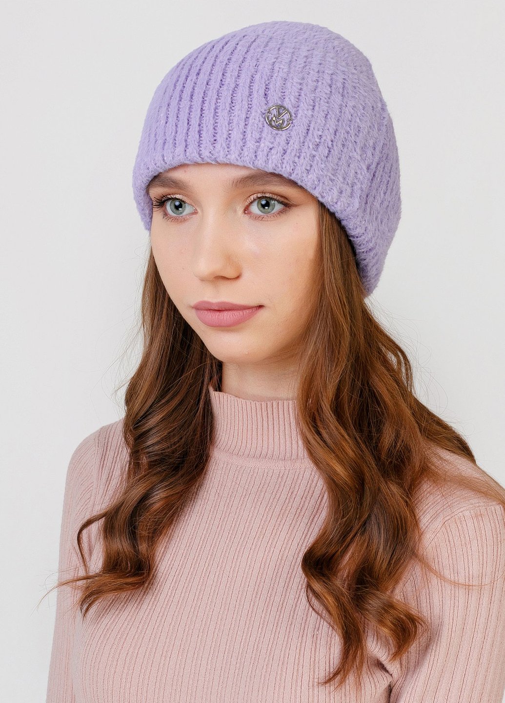 Купить Ангноровая шапка Merlini Рафаэла2022 330242 - Фиолетовый в интернет-магазине