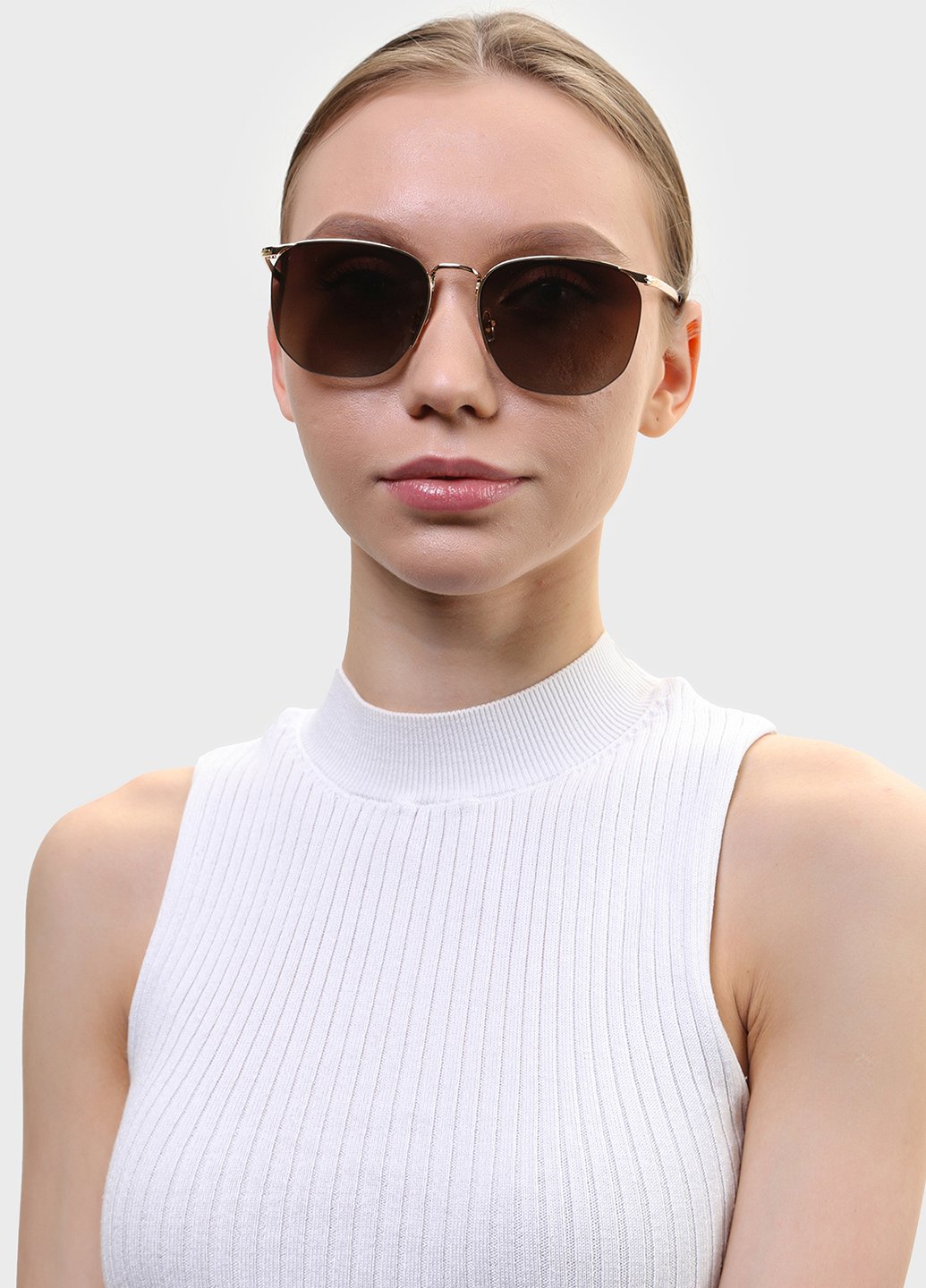 Купити Жіночі сонцезахисні окуляри Merlini з поляризацією S31809P 117016 - Золотий в інтернет-магазині