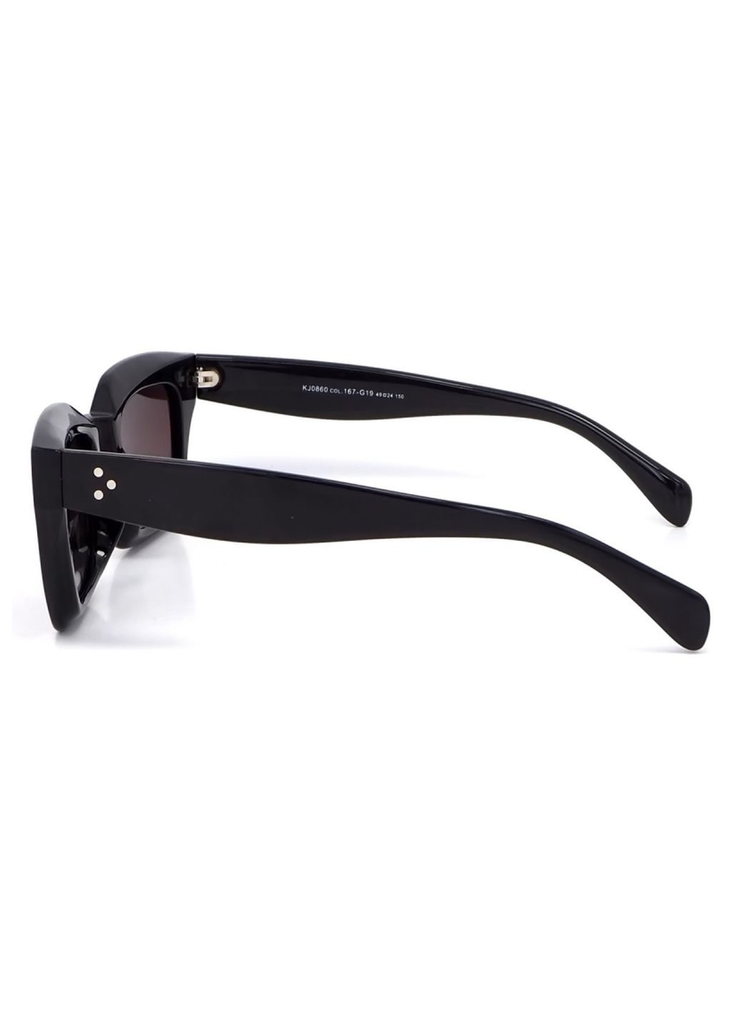 Купити Жіночі сонцезахисні окуляри Katrin Jones з поляризацією KJ0860 180044 - Коричневий в інтернет-магазині