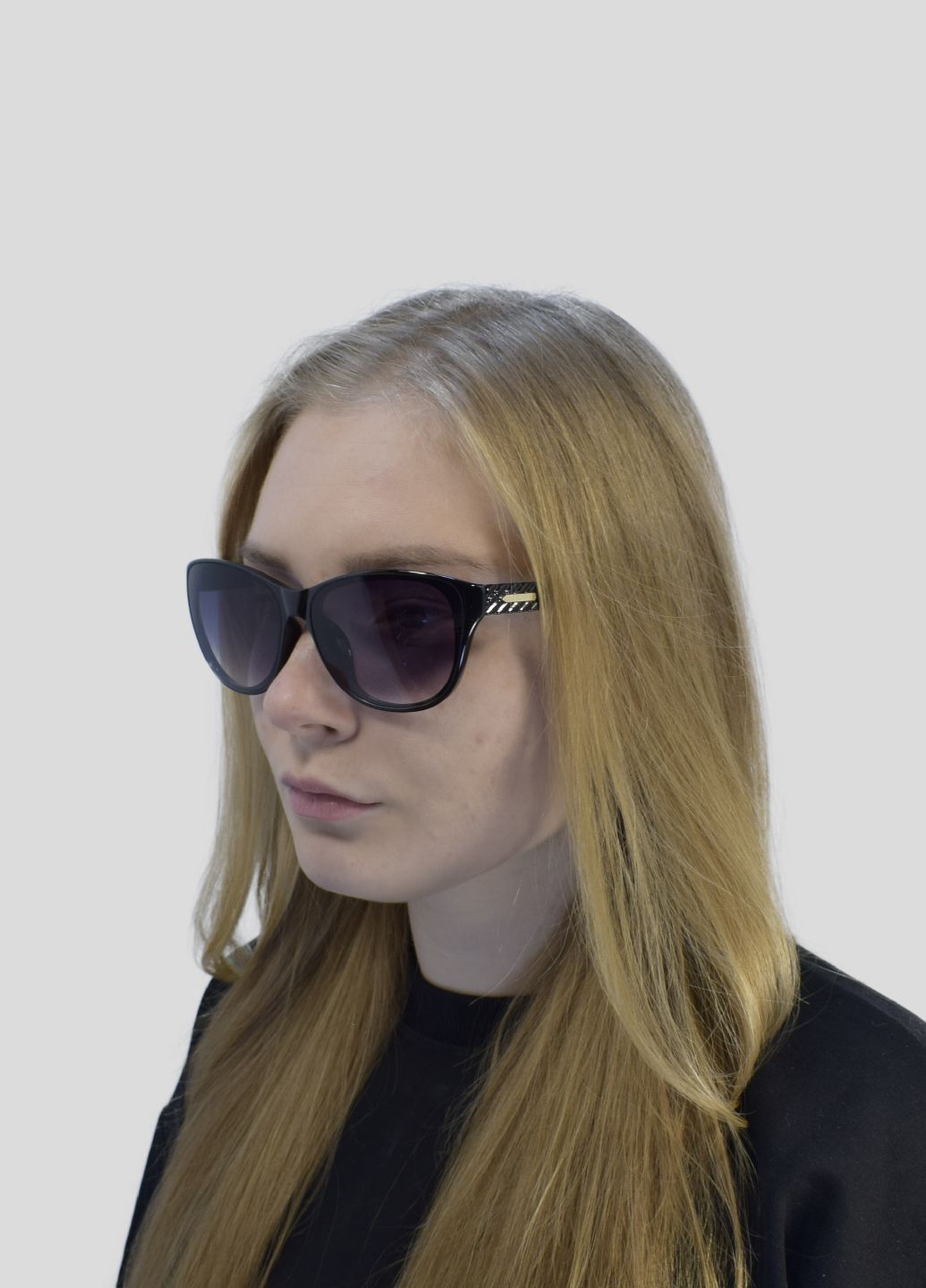 Купить Женские солнцезащитные очки Gabriela Marioni GM3506 120005 - Черный в интернет-магазине