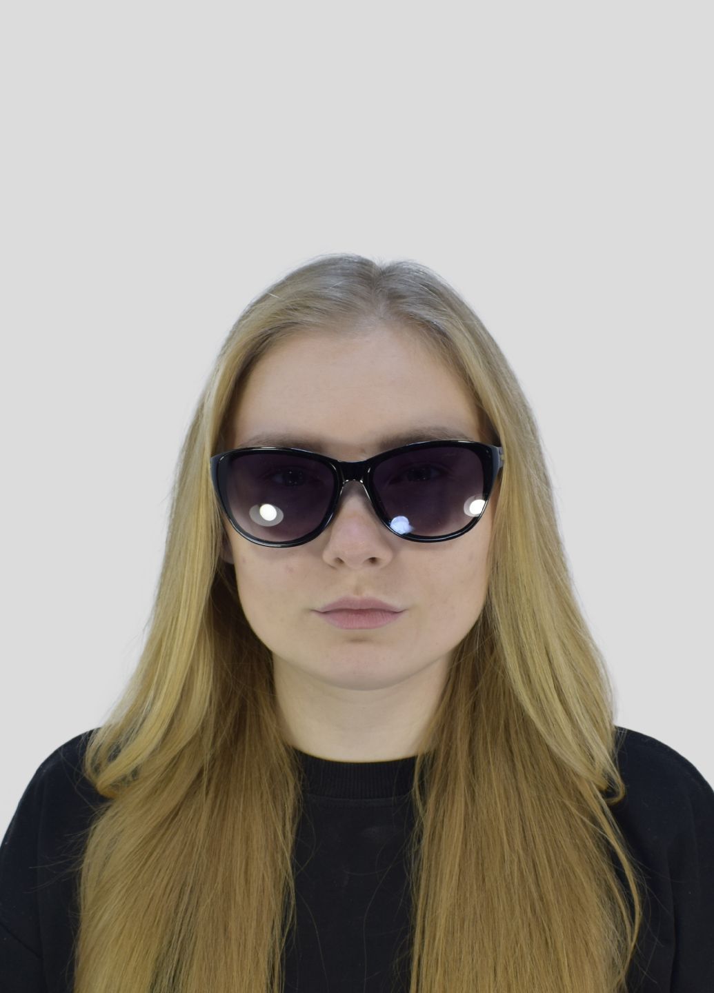 Купить Женские солнцезащитные очки Gabriela Marioni GM3506 120005 - Черный в интернет-магазине