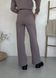 Теплый костюм на флисе с широкими штанами и худи бежевый Merlini Тулон 100001066, размер 42-44 (S-M)