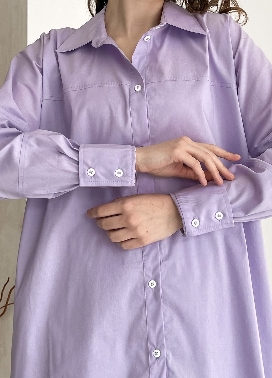 Купить Оверсайз хлопковая рубашка женская Merlini Белиз 200000221, размер 42-44 в интернет-магазине