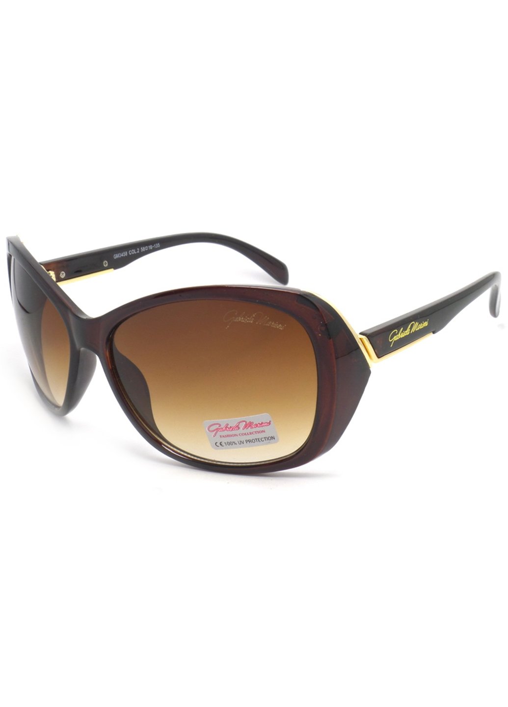 Купить Женские солнцезащитные очки Gabriela Marioni GM3458 120057 - Коричневый в интернет-магазине