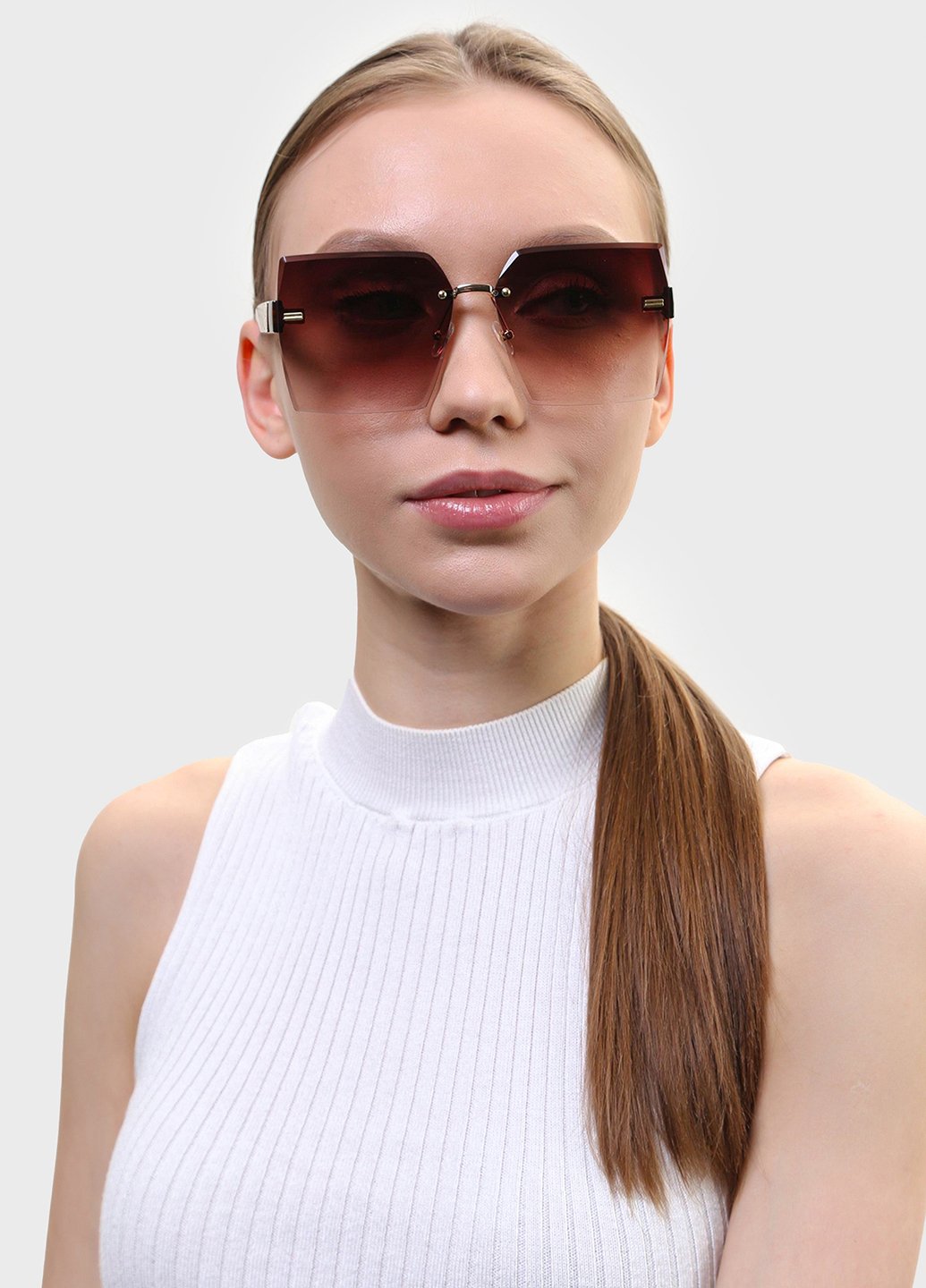Купити Жіночі сонцезахисні окуляри Rebecca Moore RM17007 118014 - Золотистий в інтернет-магазині