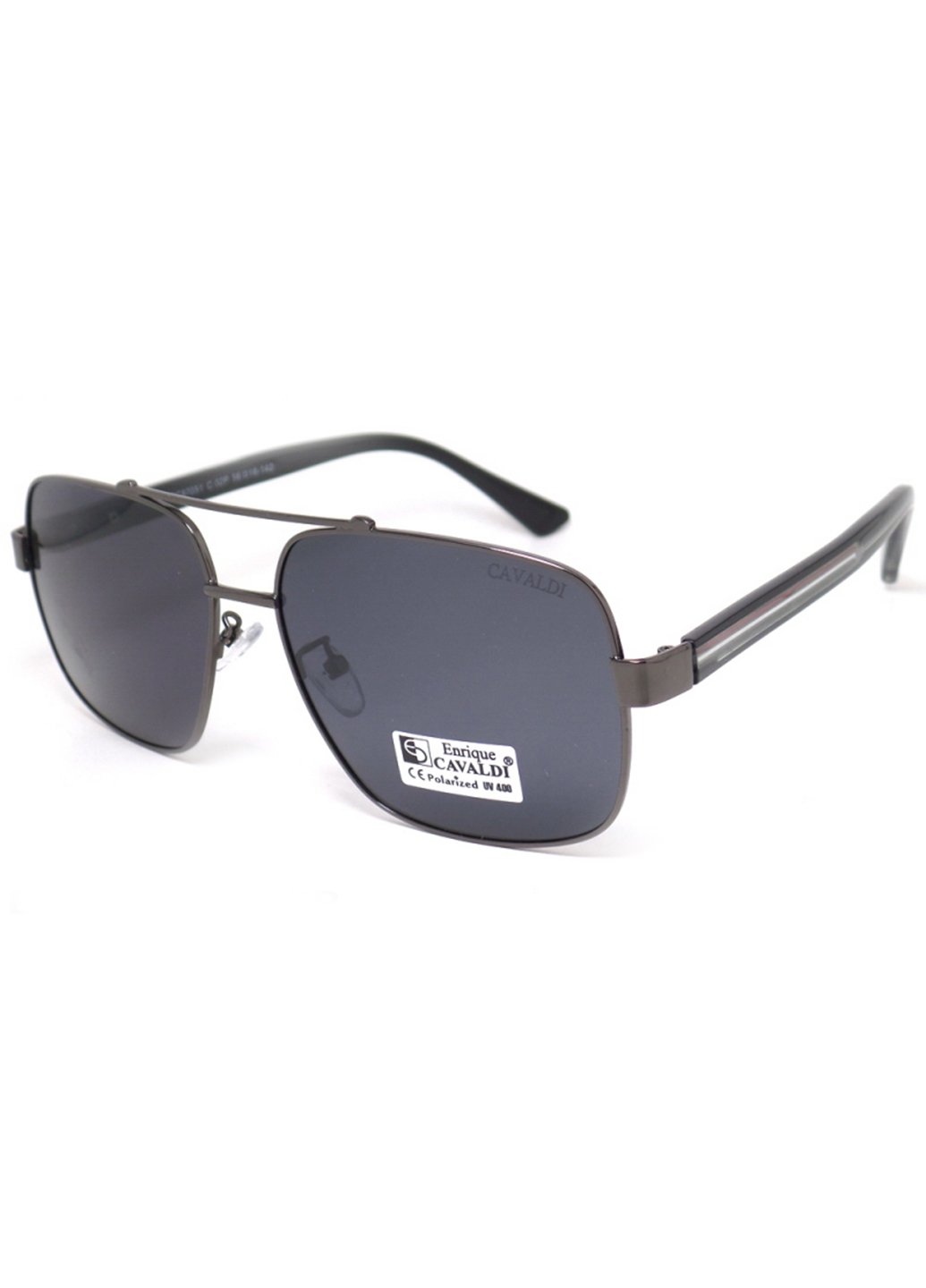 Купить Мужские солнцезащитные очки Enrique Cavaldi EC87051 150002 - Черный в интернет-магазине