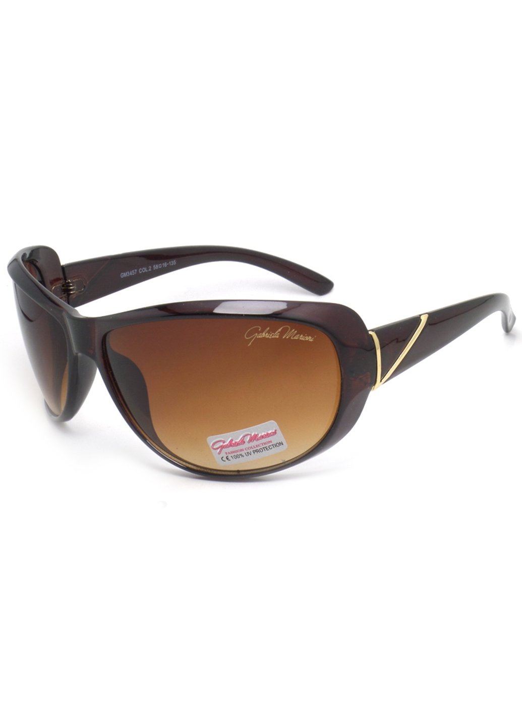 Купить Женские солнцезащитные очки Gabriela Marioni GM3457 120060 - Коричневый в интернет-магазине