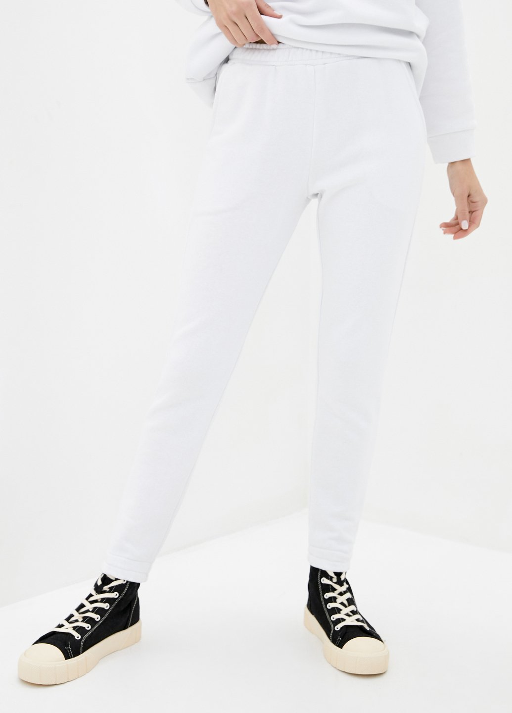 Купити Спортивні штани жіночі Merlini Мадрид 600000047 - Білий, 42-44 в інтернет-магазині