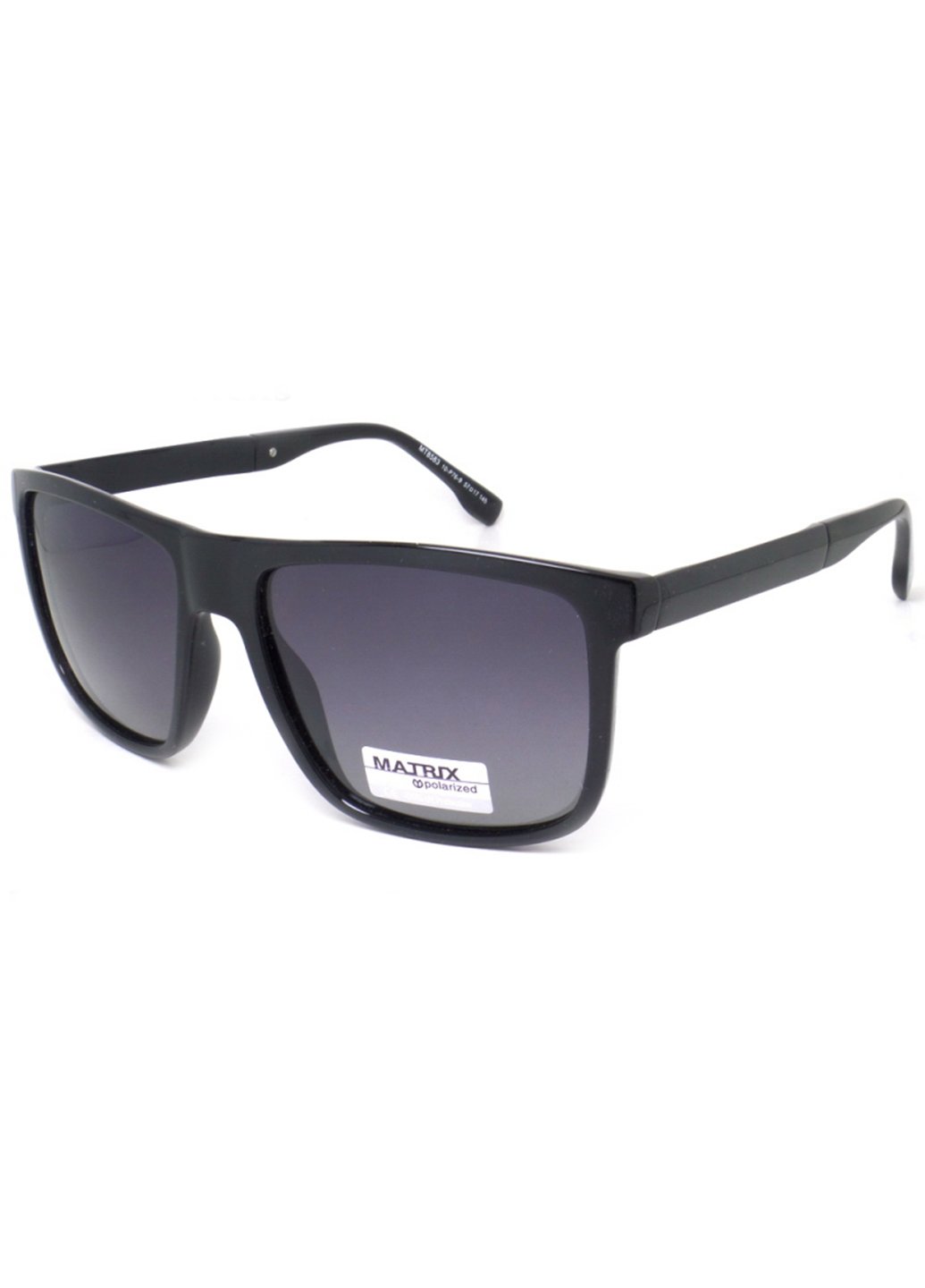 Купити Чорні чоловічі сонцезахисні окуляри Matrix з поляризацією MT8583 111001 в інтернет-магазині
