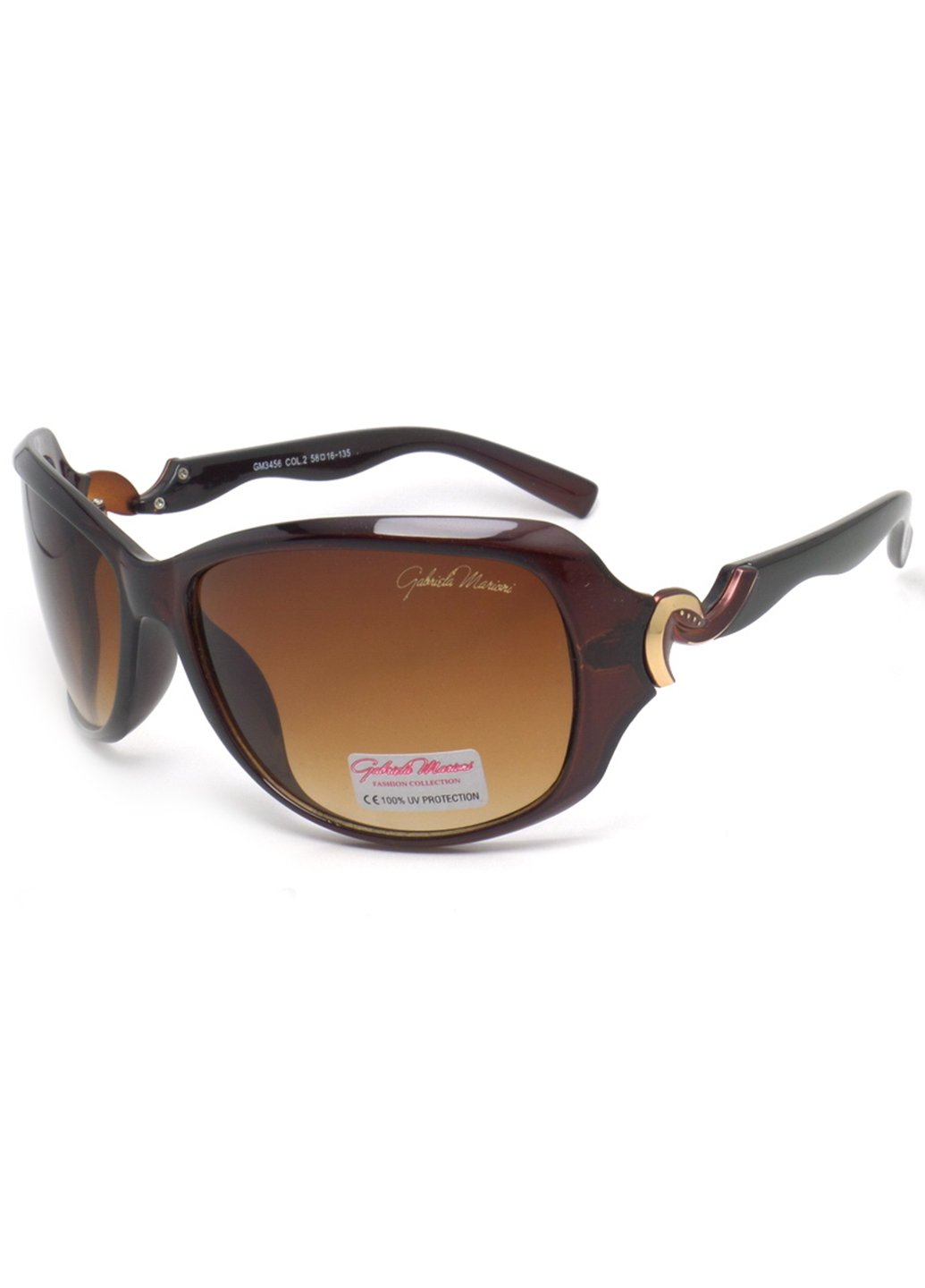 Купить Женские солнцезащитные очки Gabriela Marioni GM3456 120062 - Коричневый в интернет-магазине