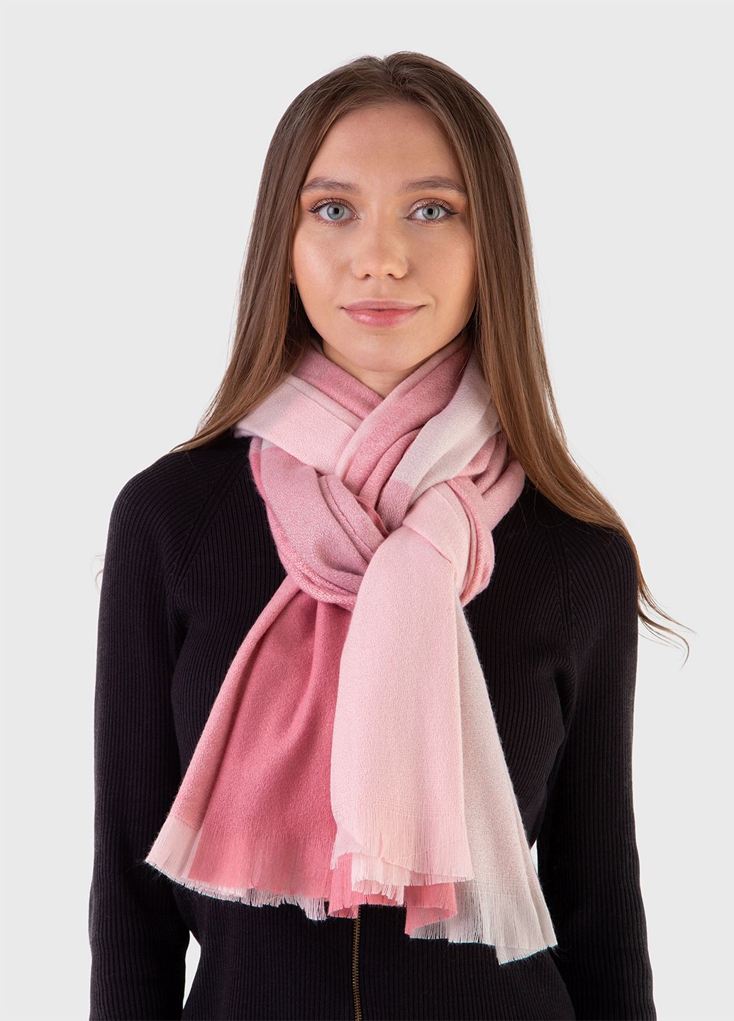 Купить Теплый кашемировый палантин Merlini Merlini Madrid 444024 Розовый 185*60 см в интернет-магазине