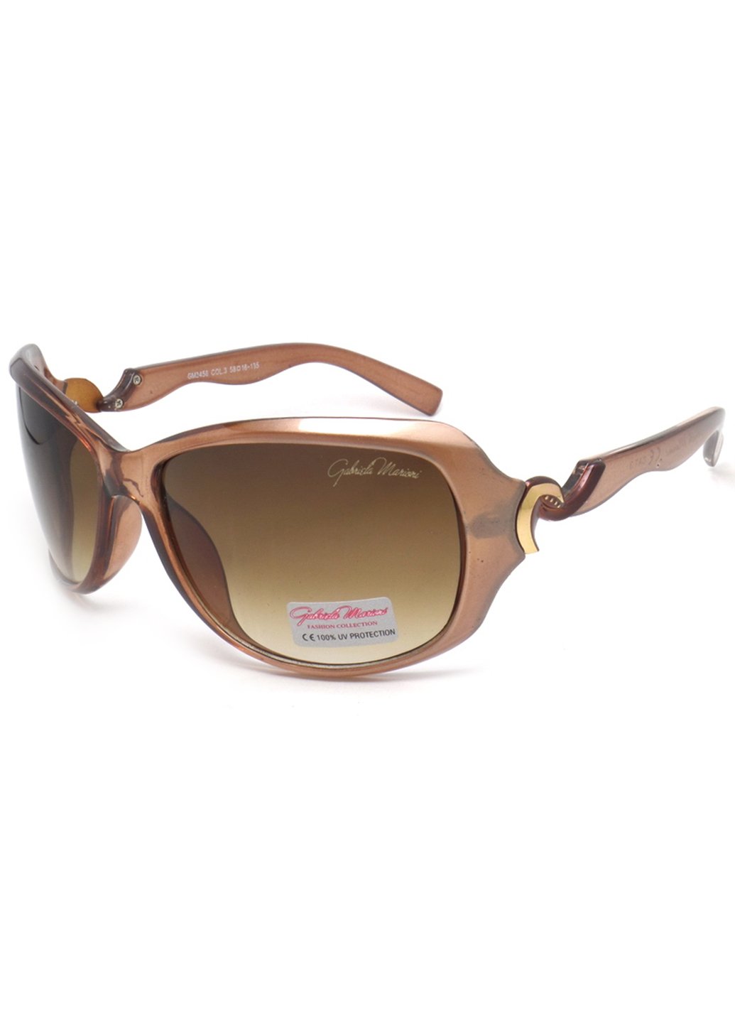 Купить Женские солнцезащитные очки Gabriela Marioni GM3456 120063 - Коричневый в интернет-магазине