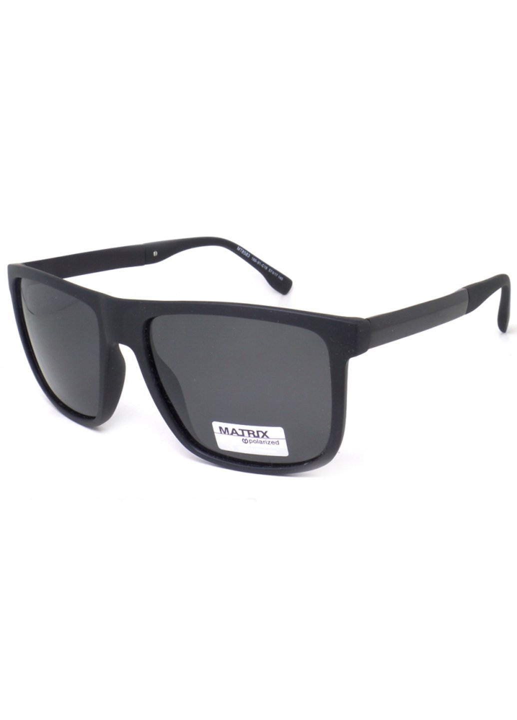 Купити Чорні чоловічі сонцезахисні окуляри Matrix з поляризацією MT8583 111002 в інтернет-магазині