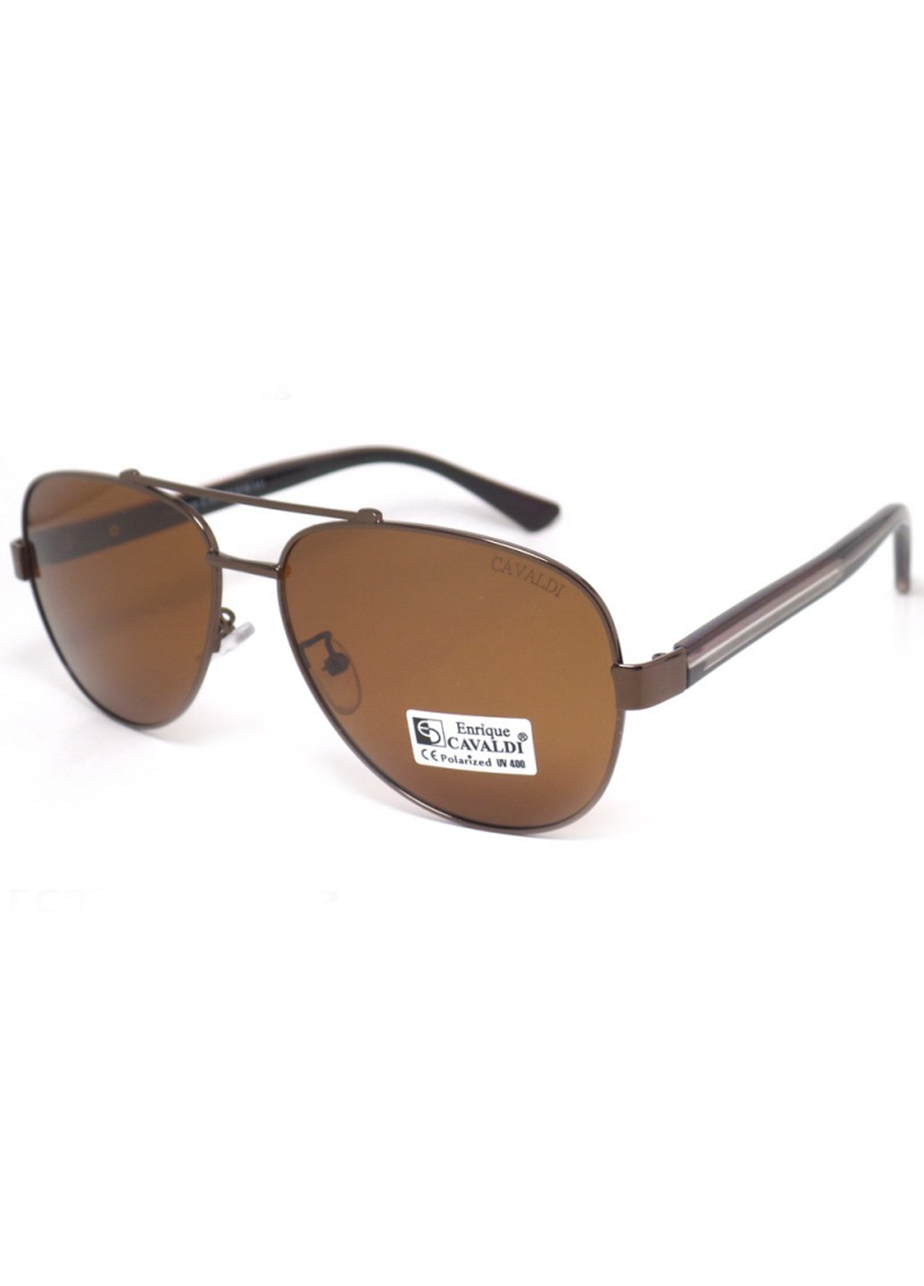 Купить Мужские солнцезащитные очки Enrique Cavaldi EC87050 150005 - Коричневый в интернет-магазине