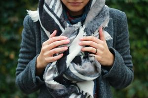 Модные шарфы осень зима 2023-2024