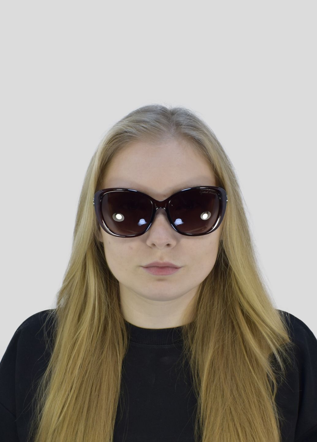 Купить Женские солнцезащитные очки Gabriela Marioni GM3482 120018 - Коричневый в интернет-магазине