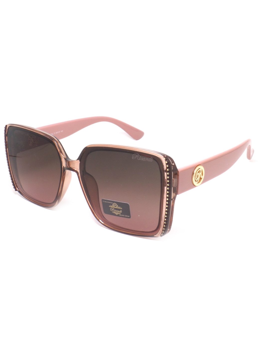 Купить Женские солнцезащитные очки Ricardi RC0139 110006 - Коричневый в интернет-магазине
