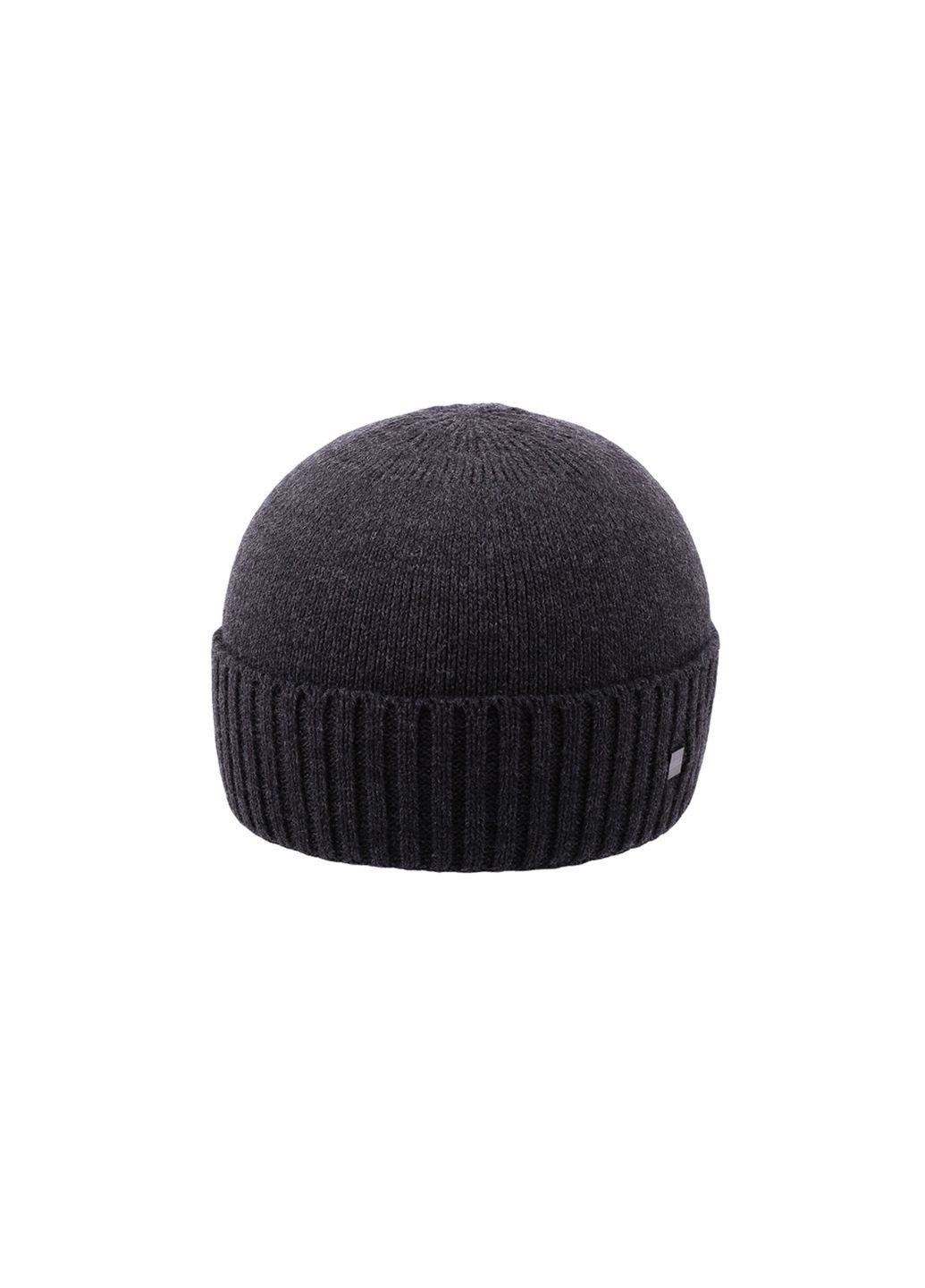 Купить Шерстяная шапка Berxon на флисовой подкладке 220005 - Серый в интернет-магазине