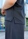 Оверсайз футболка женская черного цвета Merlini Финистер 800000029, размер 54-56