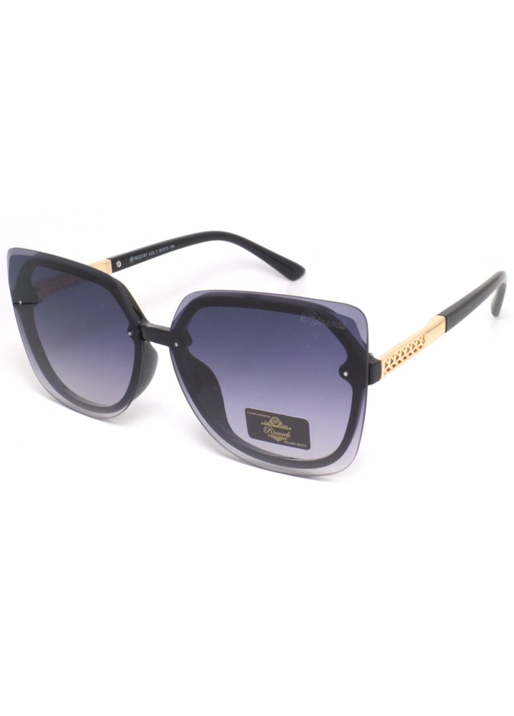 Купить Женские солнцезащитные очки Ricardi RC0141 110001 - Черный в интернет-магазине