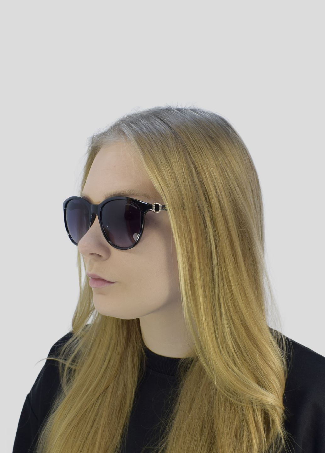 Купить Женские солнцезащитные очки Gabriela Marioni GM3419 120071 - Черный в интернет-магазине