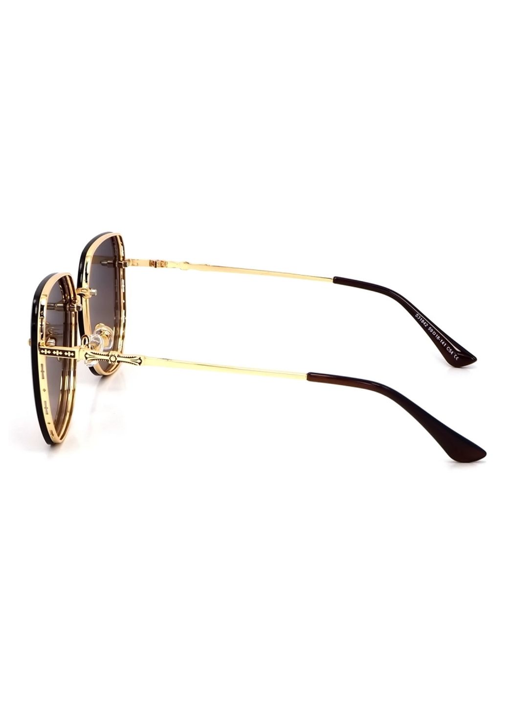 Купить Женские солнцезащитные очки Merlini с поляризацией S31842 117123 - Золотистый в интернет-магазине