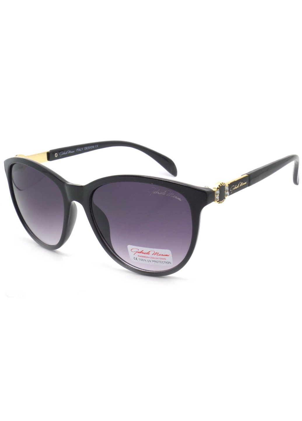 Купити Жіночі сонцезахисні окуляри Gabriela Marioni GM3419 120071 - Чорний в інтернет-магазині