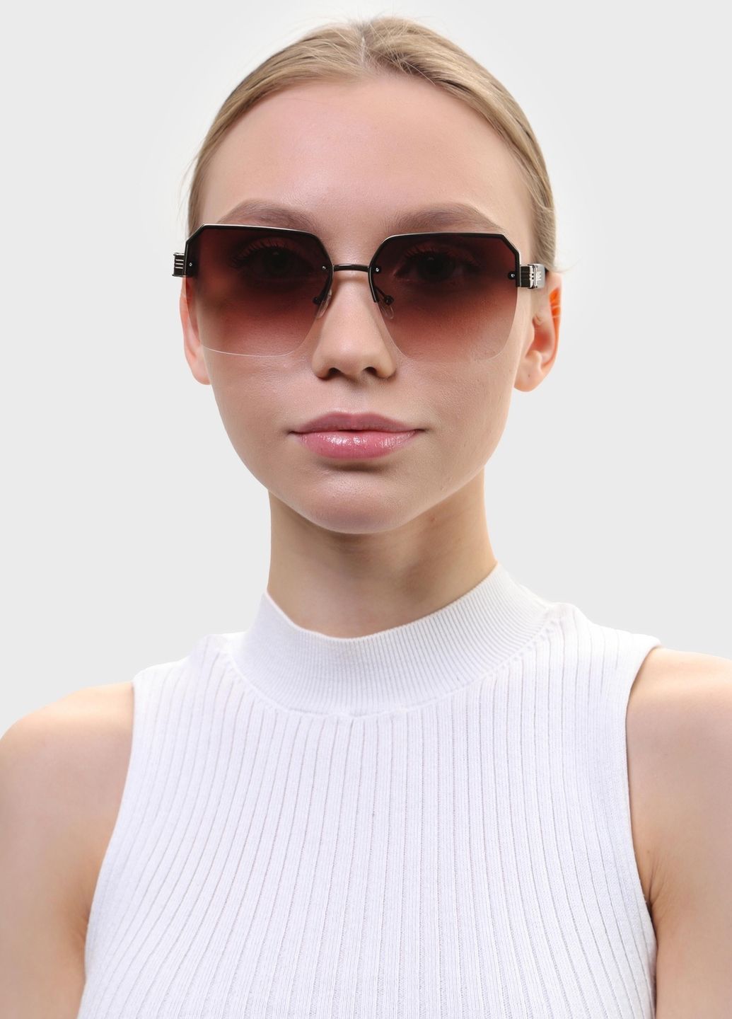 Купить Женские солнцезащитные очки Rebecca Moore RM17012 118028 - Коричневый в интернет-магазине