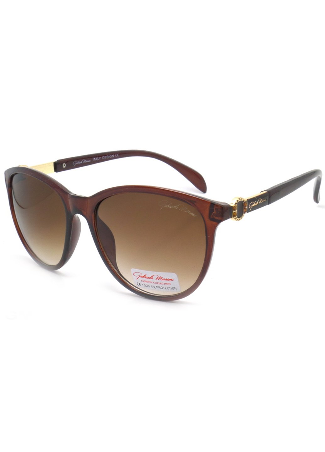 Купити Жіночі сонцезахисні окуляри Gabriela Marioni GM3419 120072 - Коричневий в інтернет-магазині