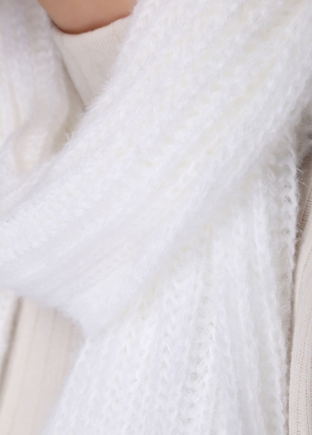 Купить Ангоровый шарф DeMari Шарф 443004 - Белый в интернет-магазине